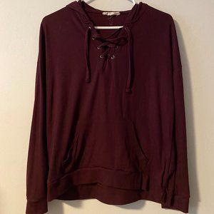 Cozy Burgundy Sweater from Pink Republic (Medium)